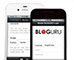 Bloguru Mobile App for iPhone, iPad, and Android devices.