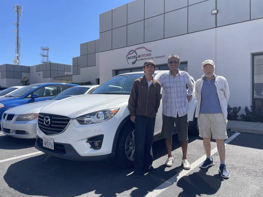 マツダ・CX-5納車・お客さま...