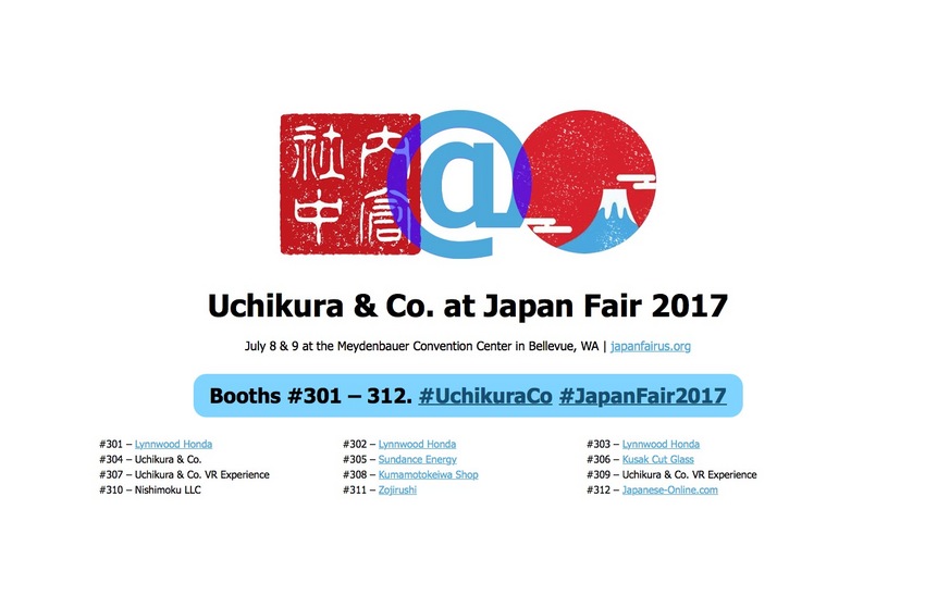 See you at the Japan Fair 2017