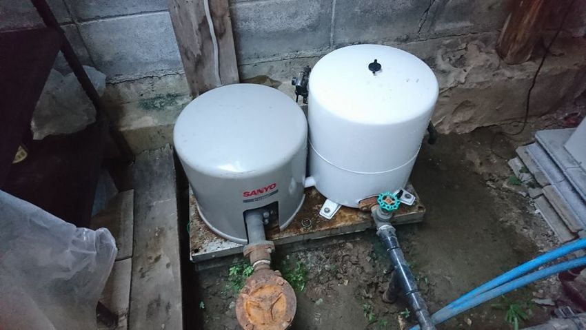 井戸ポンプ修理