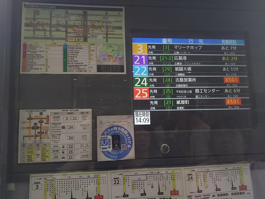 広島のバス運行システムは素晴し...