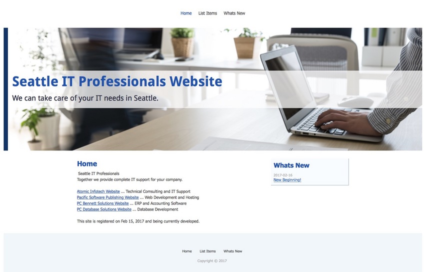 Seattle IT Professionals Website
