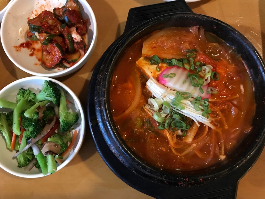 Korean Food for Dinner