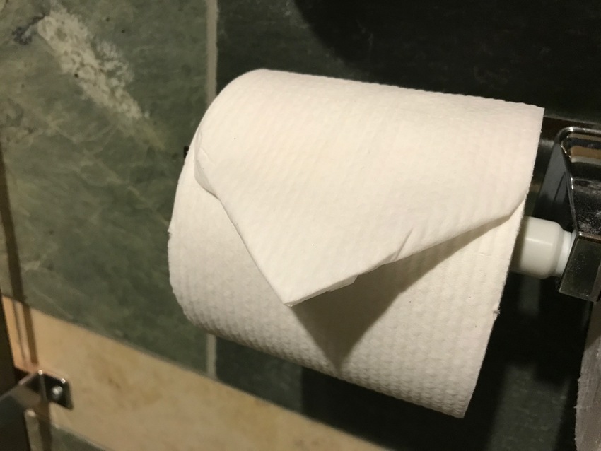 Toilet Paper Folding