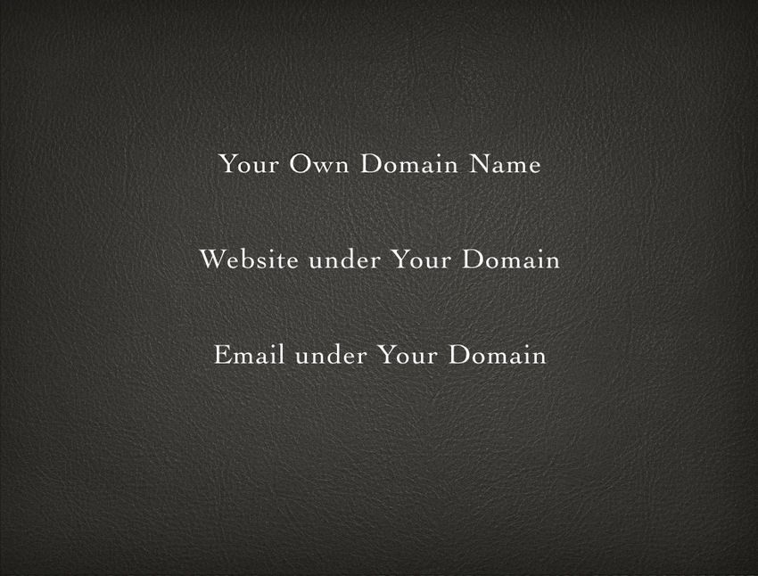 Doman, Web, Email