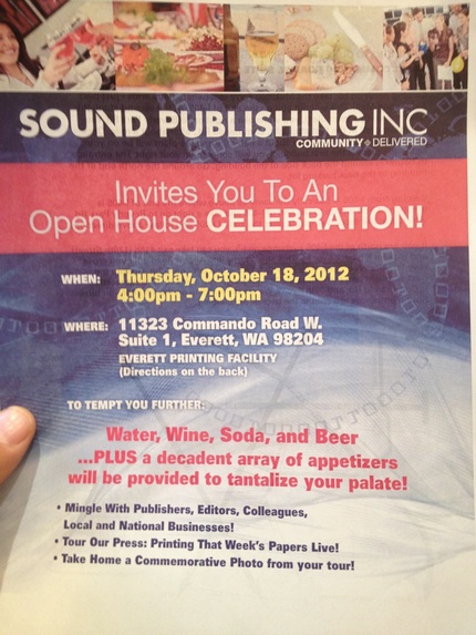 Open House at Sound Publishing