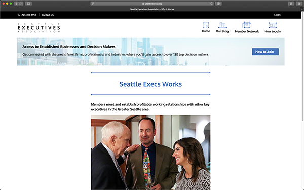 New Seattle Execs Member Page