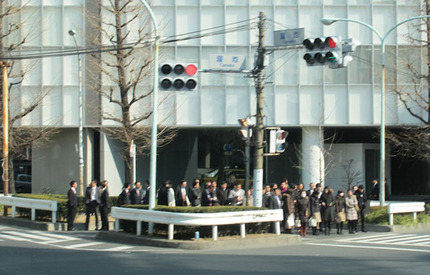 日本では当たり前の風景