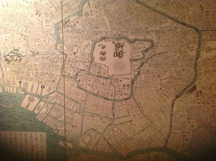 Old Edo (Tokyo) Map