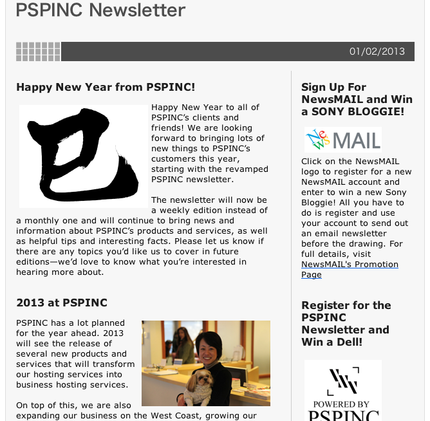 PSPINC New Newsletter http:/...