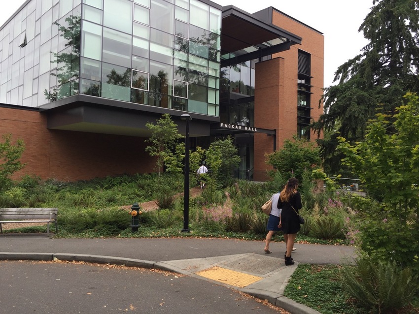 ワシントン大学で打ち合わせ