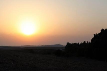 カルメル山の夕日