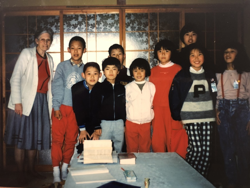 紀伊長島での小学生英語クラス