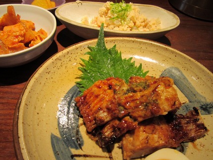 今日のお昼は　鱧の照り焼き