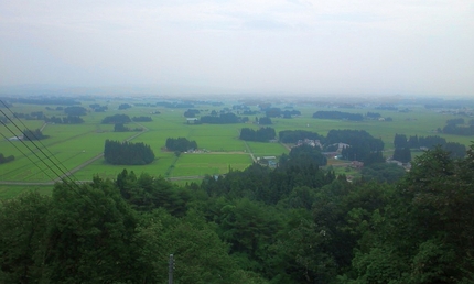 円万寺・展望地から望む