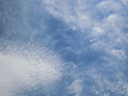 【宙】雷鳴が呼んだ青空