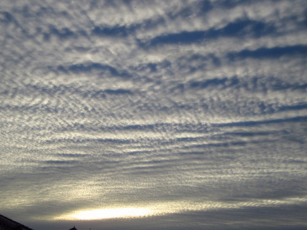 7時過ぎの空