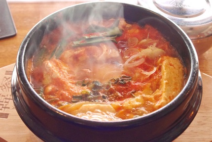 寒い日には温まる韓国料理