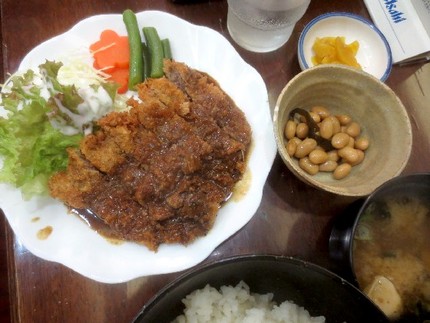 肩ロースビフカツ定食＠牛のマー...