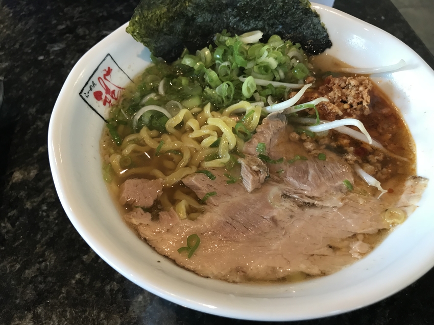 スパイシー醤油ラーメン (＋ね...