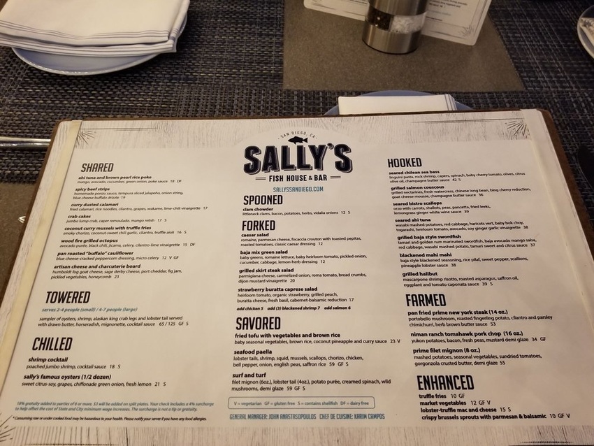 サンディエゴ：Sally's ...