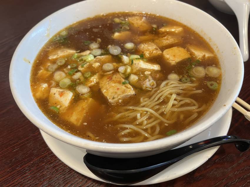 Mabo Tofu Ramen...