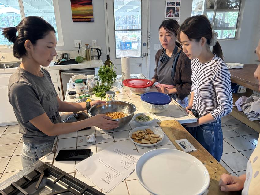 材料は既に準備してくださってい...