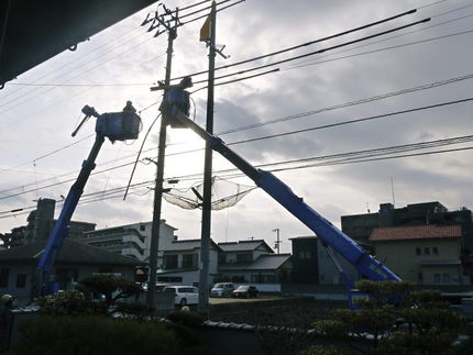 ９時半から停電なんだって！(；...