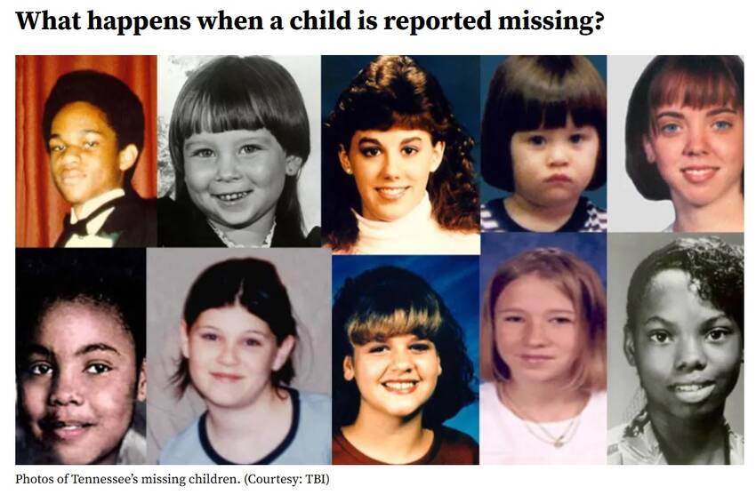 アメリカでは、行方不明の子ども...