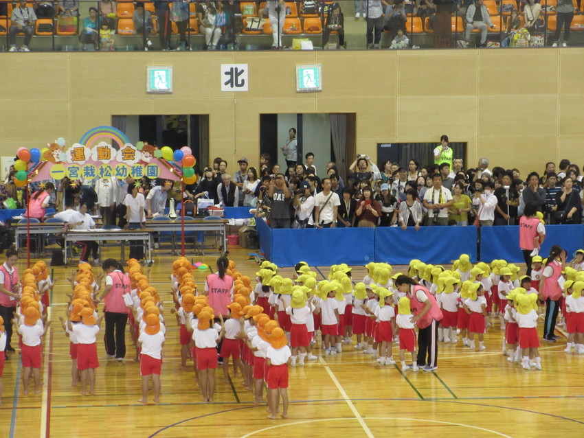 幼稚園の運動会