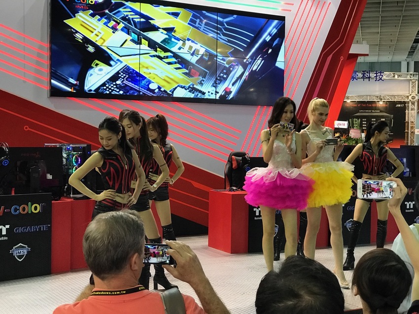 Campaign Girls of Computex 2017