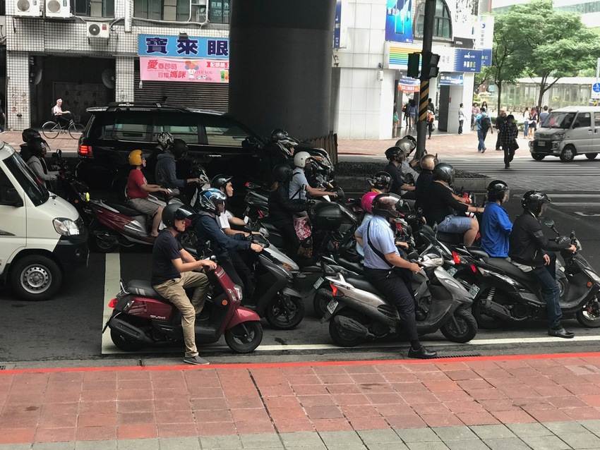 Why So Many Scooters in Taip...