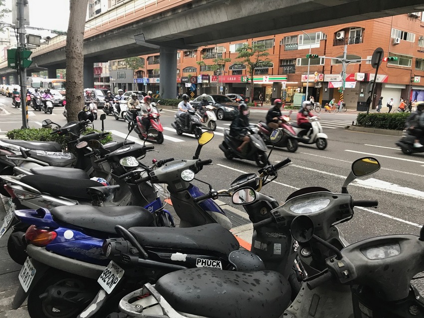 Why So Many Scooters in Taip...