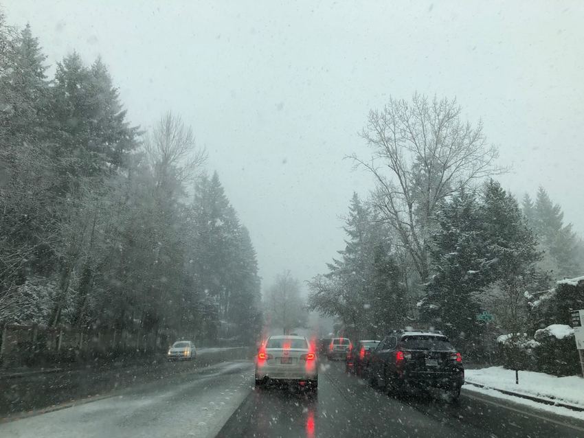 Snow ... Traffic