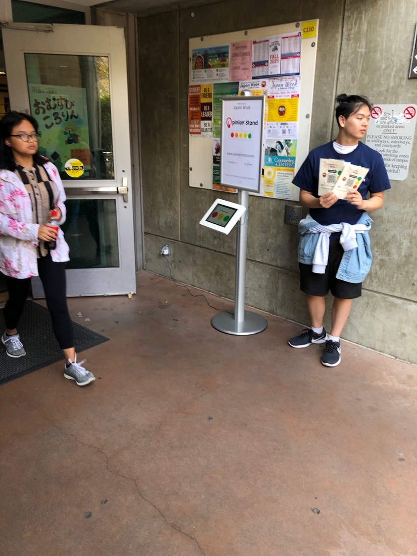 Opinion Stand at Japan Week