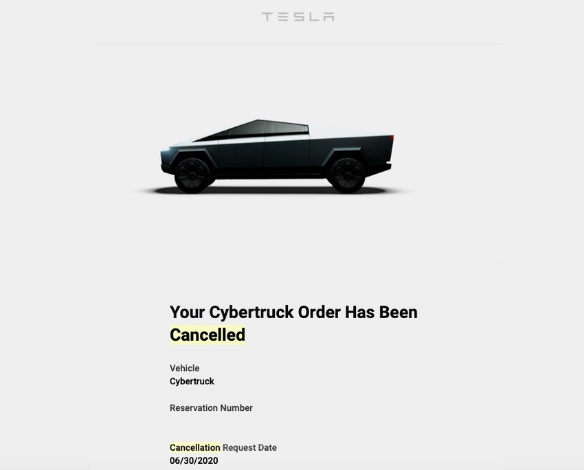 I cancelled My Tesla Cybertru...