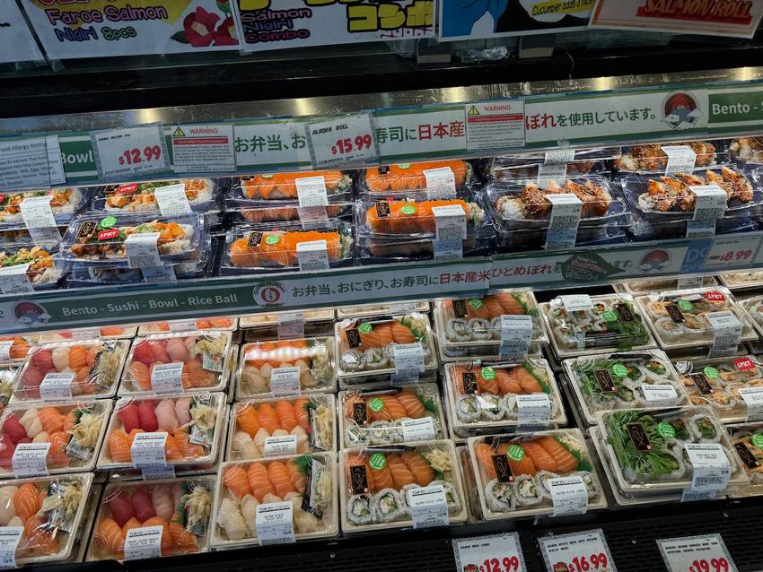 日本食の価格