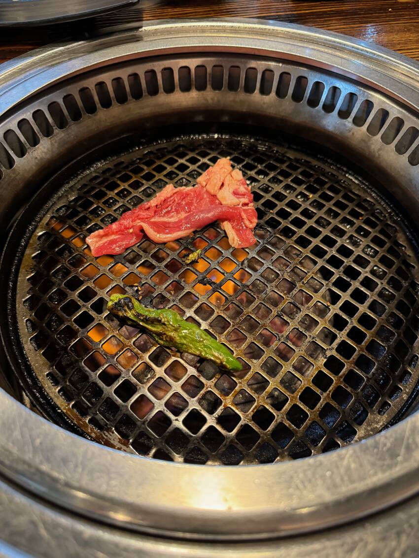 今日の夕食は牛角