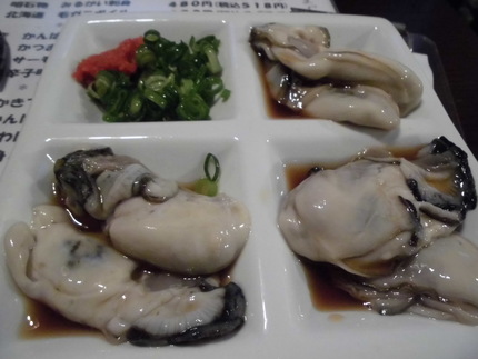 生牡蠣三大産地食べ比べ！