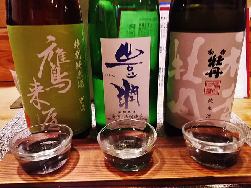 大分の人気日本酒３種！