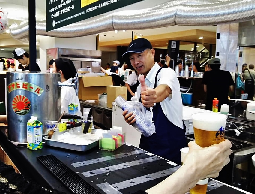 日本一のビール注ぎ職人！