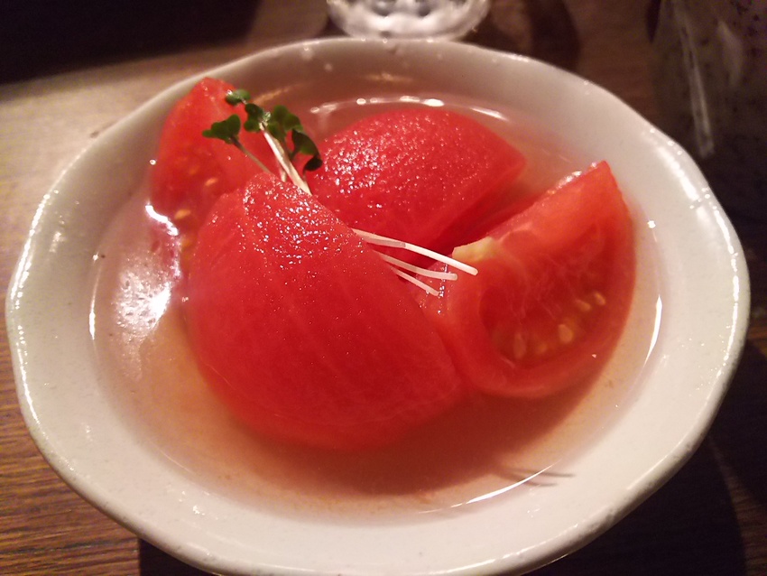 トマトのお浸し！