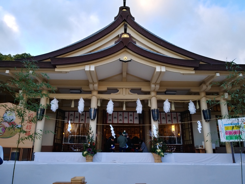 フライングの初詣❗湊川神社