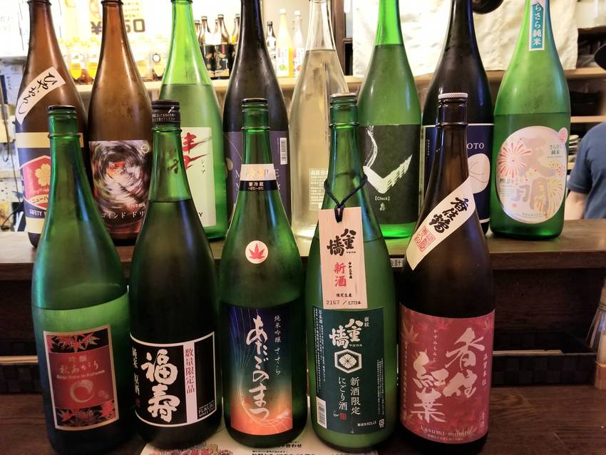 月角打ちの日の日本酒‼️