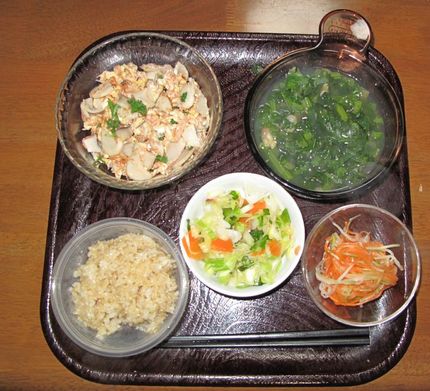 今朝のKUMAの食事(2010...