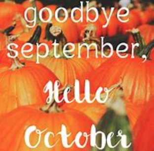 Here's to October!!