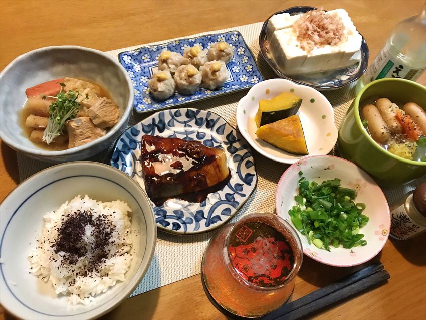 ブリの照り焼き定食