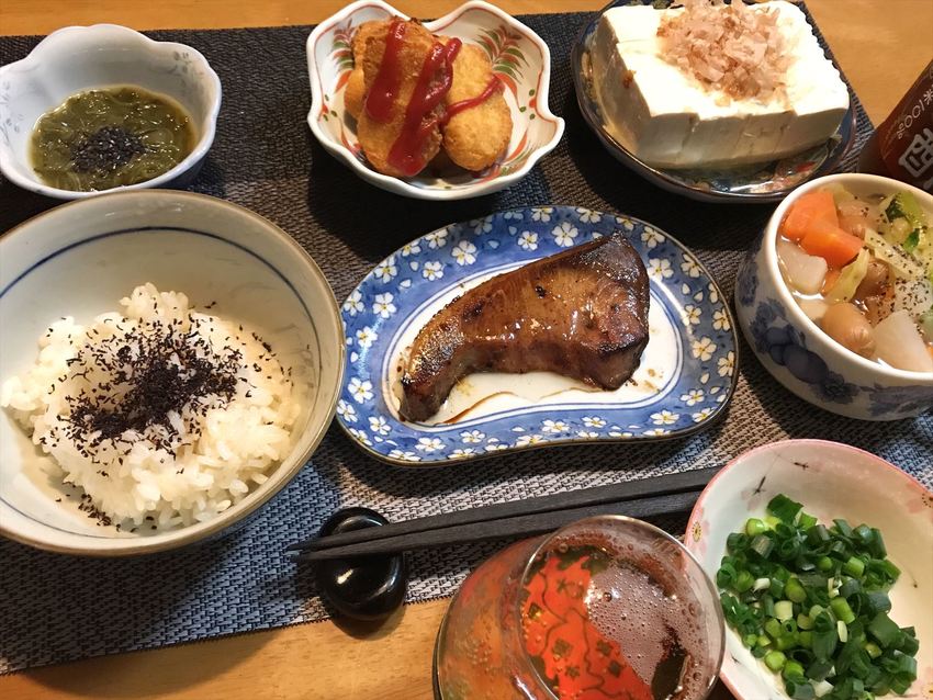 ブリの照り焼き定食