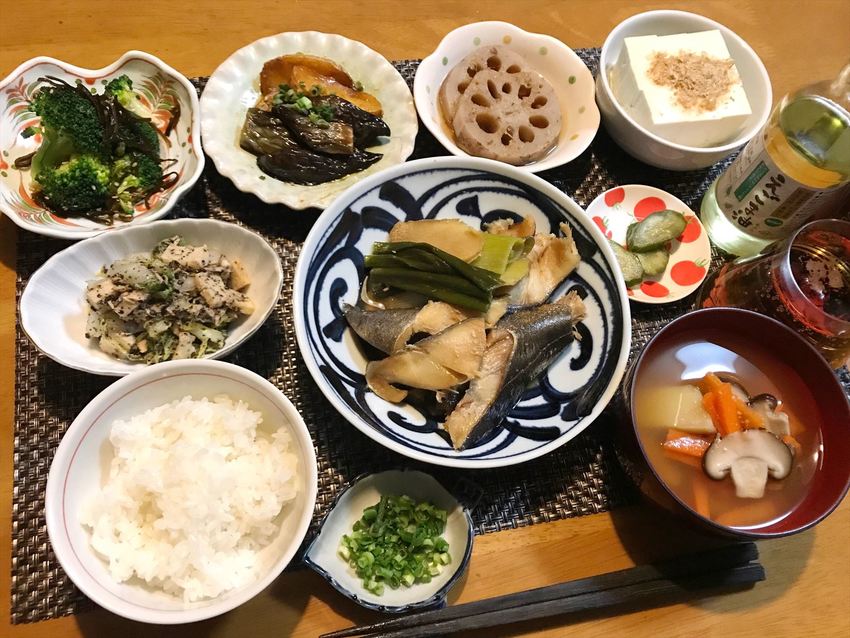 銀鱈の煮付け定食