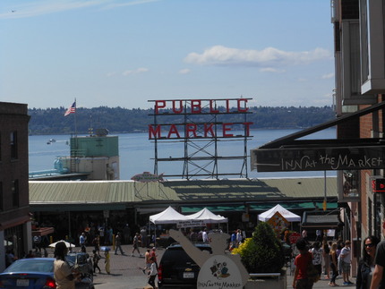 Pike Place Market 8/12/2013